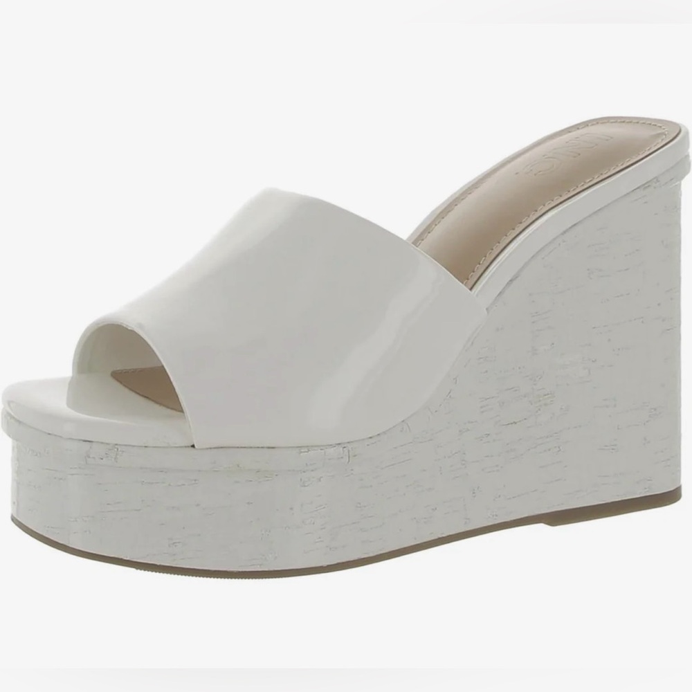 INC Melinaa High Heel Platform Wedge Mule Sandals SOLD OUT EVERYWHERE